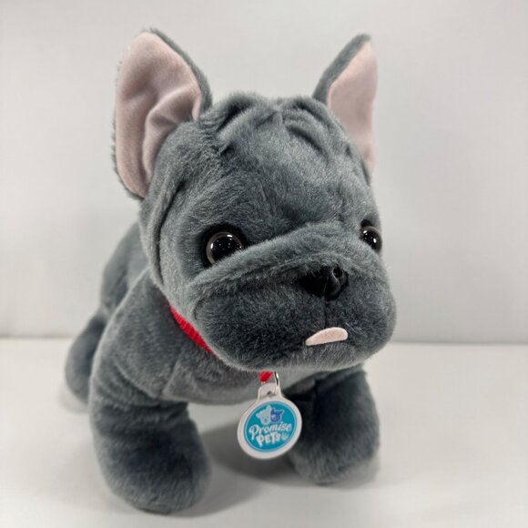 Build-A-Bear Workshop Promise Pets Plush Dog Bulldog Stuffed Animal BAB - Picture 1 of 8